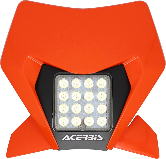 Acerbis 2983305226 VSL LED Headlights - Orange