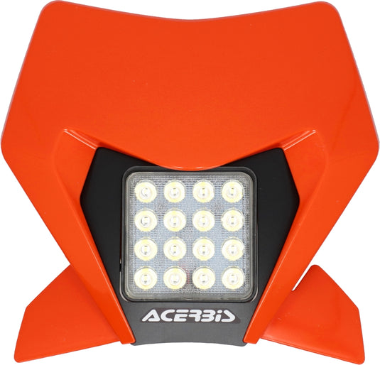 Acerbis 2983305226 VSL LED Headlights - Orange