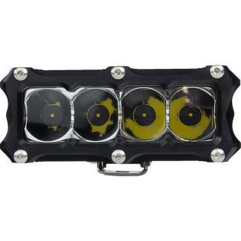 Heretic Studio 50403 4in. 6-Series Combination Spot/Flood Light - Black with Clean Lens