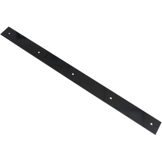 Moose Utility 2557PFMTBLK Heavy-Duty Blade Steel Wear Bar - 66in. (2 Pcs) - Matte Black