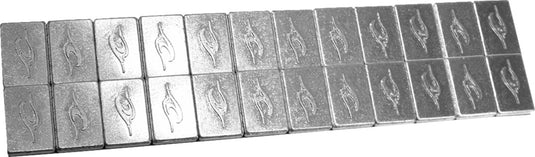 Coastal Moto WWKIT-5-12P Wheel Weights - Polished - 0.5oz. - 24 Pack