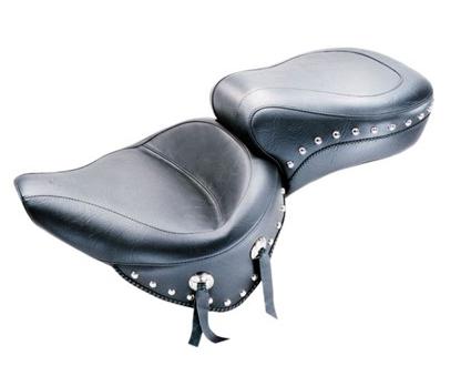Mustang 75503 Wide Super Touring One-Piece Studded Seat