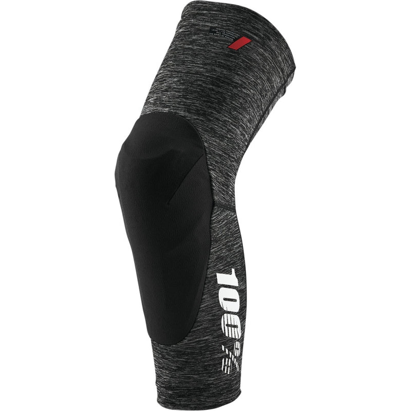100% Teratec Knee Guards Gray/Black Gray