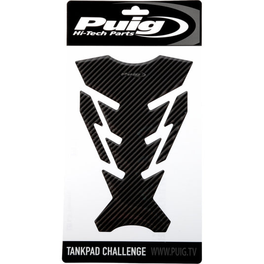 Puig 21752C Challenge Tank Pad - Carbon