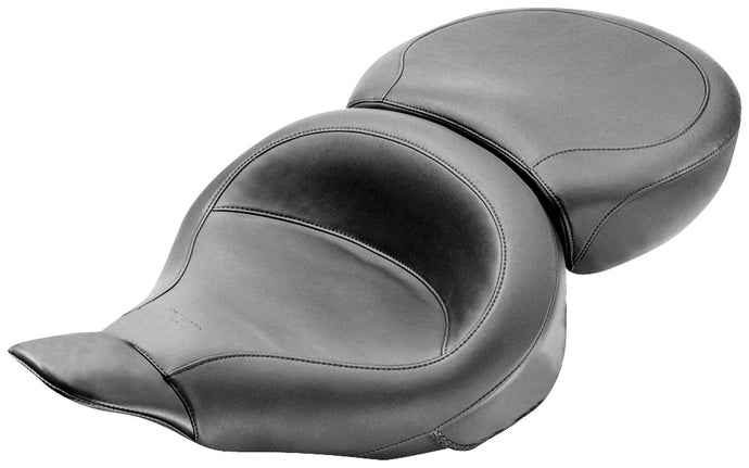 Mustang 76038 1-Piece Ultra Touring Seat - Regal Style - Black Studs