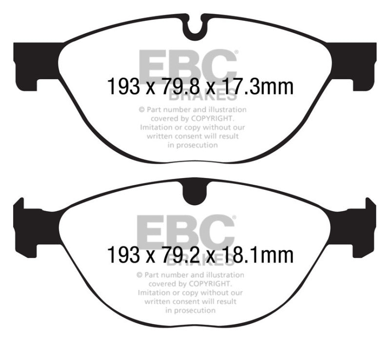 Load image into Gallery viewer, Ebc DP32191C EBC Redstuff Brake Pad Sets
