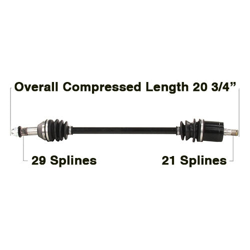 Tytaneum CAN-6079HD Heavy Duty CV Axle