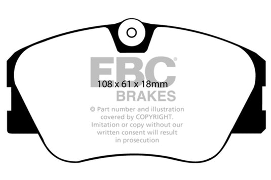 Ebc DP2577 EBC Greenstuff Brake Pad Sets