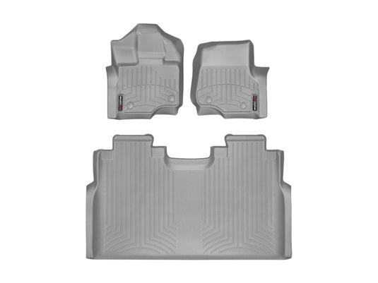 Weathertech 46697-1-2 WT FloorLiner - Front - Grey