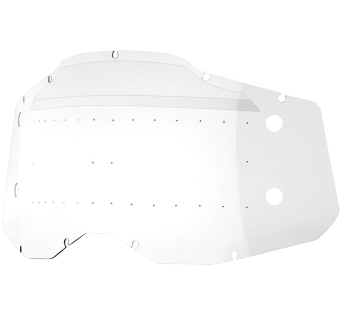 100% Forecast 2 Replacement Lens for Clear with Bumps