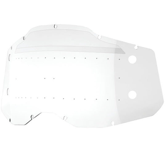 100% Forecast 2 Replacement Lens for Clear with Bumps
