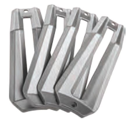 Sedona PI-A83-52-4P-GY Rukus Wheel Inserts - Gray