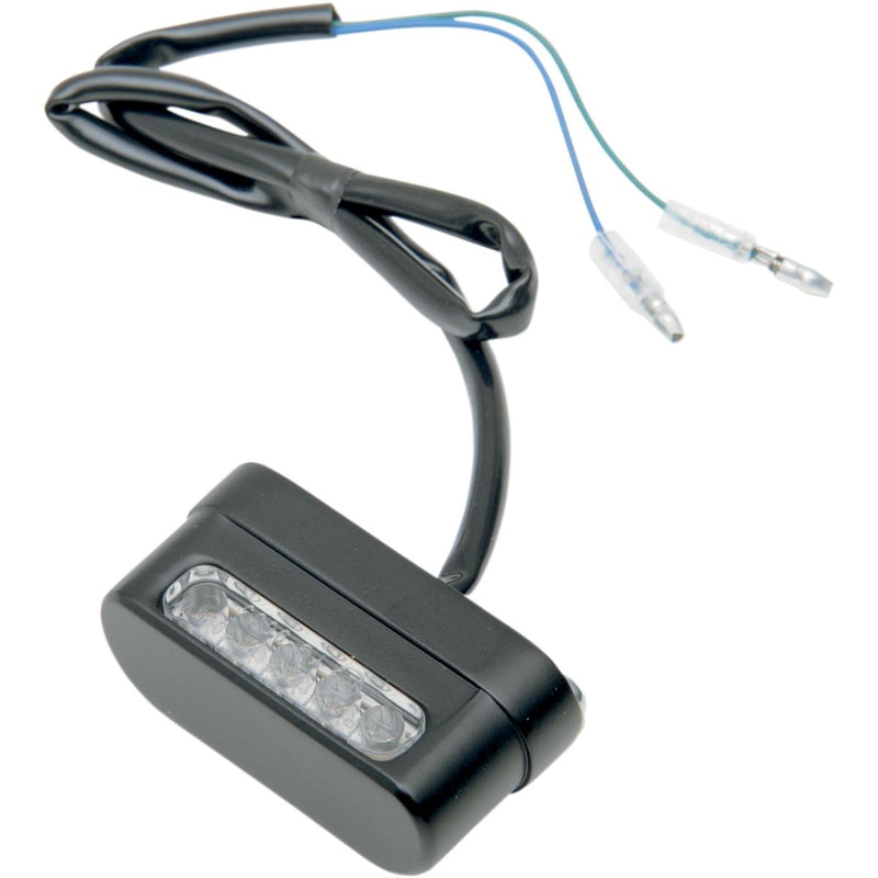 Drag Specialties 2030-0580 Universal LED License Plate Light - Black