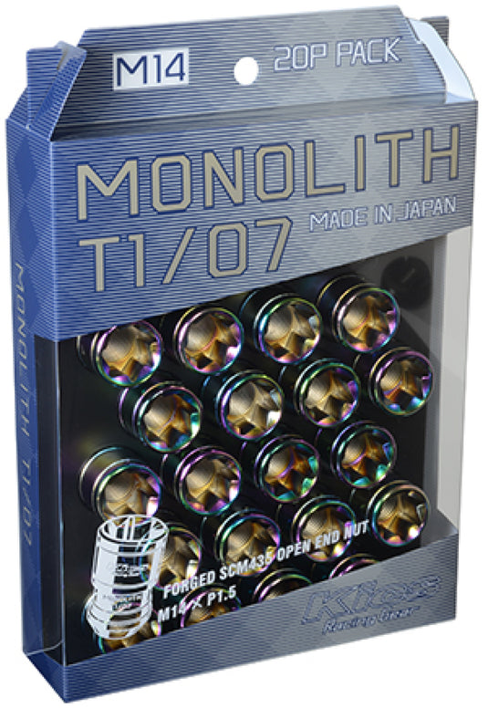 Project Kics WMN04N PJK Monolith T1/07 Lug Nuts