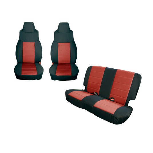 Rugged Ridge 13292.53 RUG Seat Cover Kit- Front/Rear