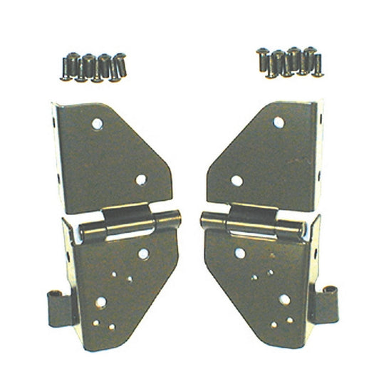 Rugged Ridge 11209.01 RUG Windshield Hinges