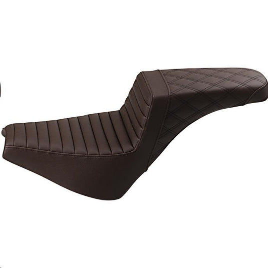 Saddlemen 818-30-176BR Step-Up Front TR/Rear LS Seat - Brown