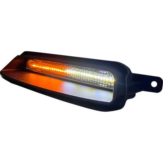 Custom Dynamics CD-IND-V-B Dynamic LED Fairing Vent Insert - Black