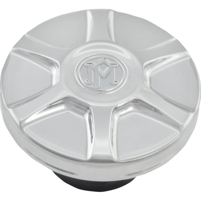 Performance Machine 0210-2071ARY-CH Array Custom Gas Cap - Chrome