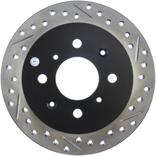 Stoptech 127.40017L ST Slot & Drill Brake Rotors