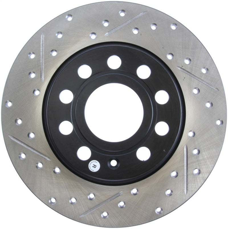 Load image into Gallery viewer, Stoptech 127.33131R ST Slot &amp; Drill Brake Rotors
