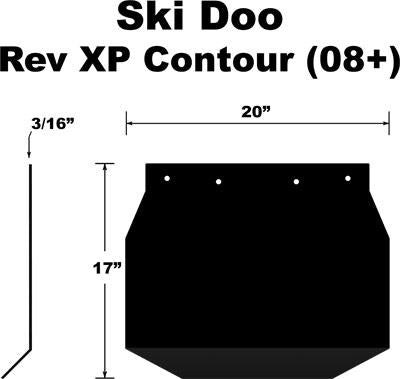 Proven Design Products SF-XP08PB Snow Flap