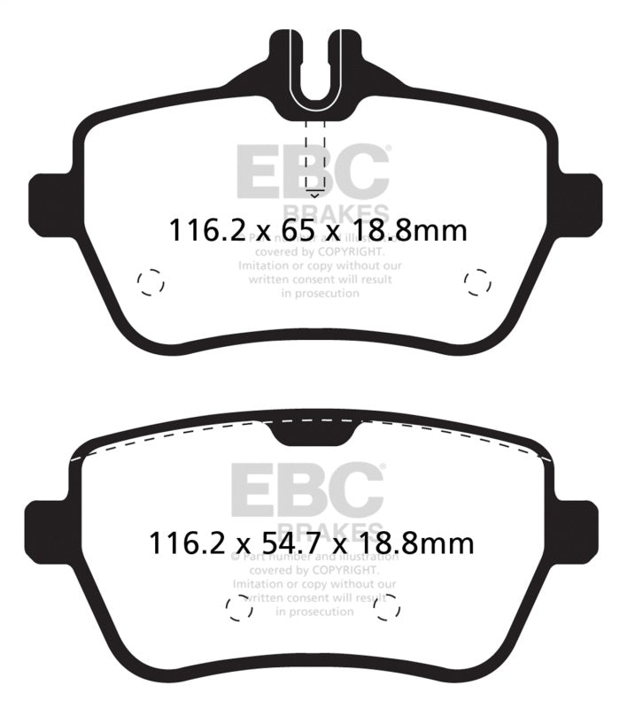 Load image into Gallery viewer, Ebc DP32180C EBC Redstuff Brake Pad Sets
