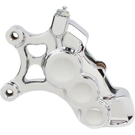 Arlen Ness 02-210 6-Piston Differential Bore Front Brake Caliper for 14in. Rotors - Left Side - Chrome