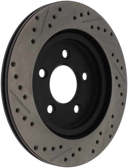 Stoptech 127.61087L ST Slot & Drill Brake Rotors