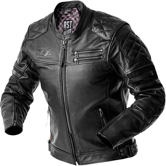Rst Hillberry D30 Leather Jacket (X-Large, Black)