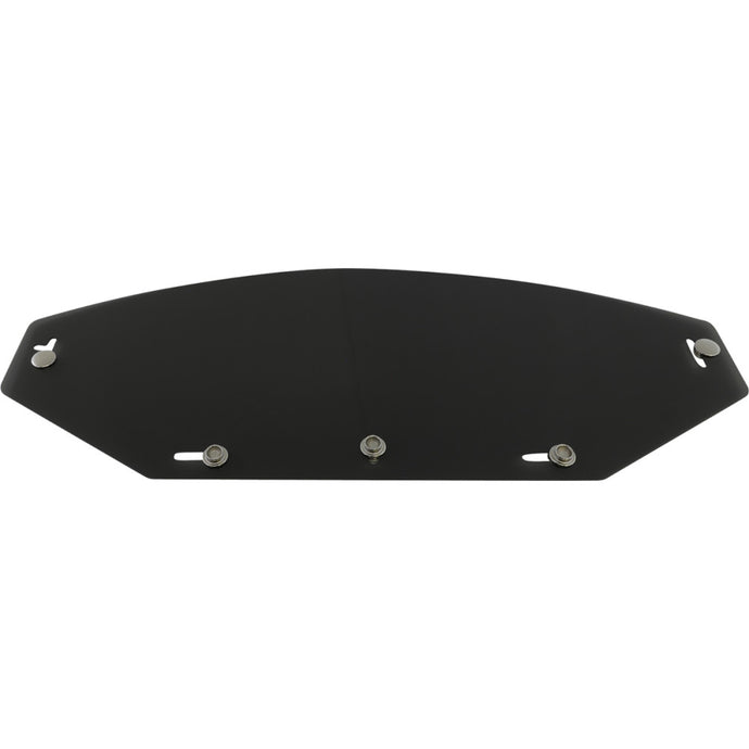 Afx Flat Five-Snap Shield - Smoke