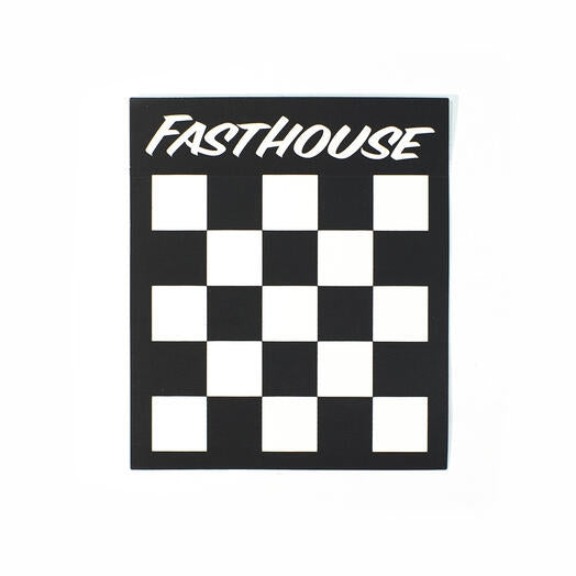 Fasthouse 3291-2400-00 Checkers Sticker - 25pk