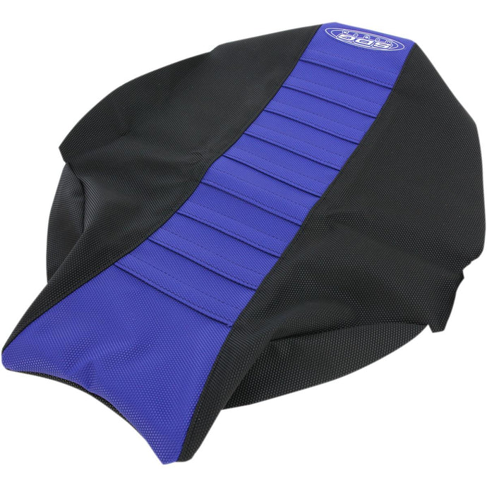 Sdg 96345BK 9-Pleat Gripper Seat Cover  - Blue/Black
