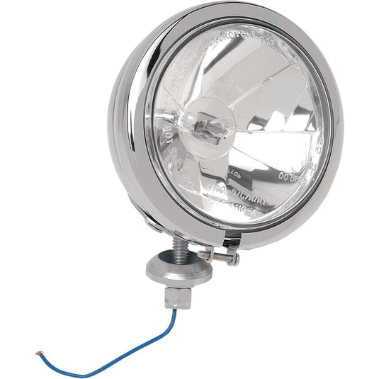 Drag Specialties 2001-0101 4 1/2in. Diamond-Style Spotlight - Clear Lens