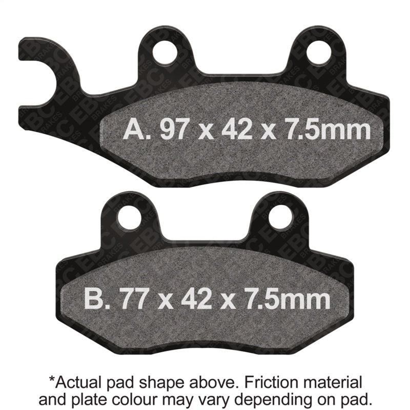 Load image into Gallery viewer, Ebc Powersports SXR135HH EBC SXR Brake Pads
