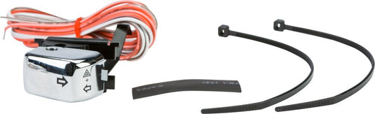 Harddrive 371006 Switch Right T/S Chrome with Black Letters