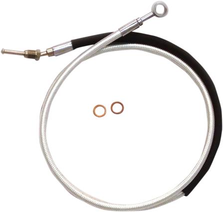 Magnum 31778 Alternative Length Sterling Chromite II Braided Hydraulic Clutch Cable - 78in.
