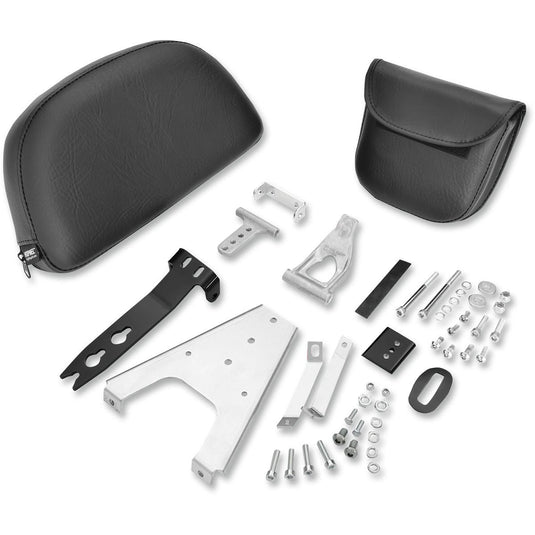 Show Chrome 30-208 Detachable Smart Mount Backrest - Black