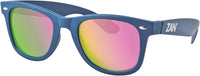 Zan Headgear Winna Sunglasses Matte Steel Blue / Smoked Purple Lens Blue