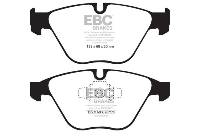Ebc DP31512C EBC Redstuff Brake Pad Sets