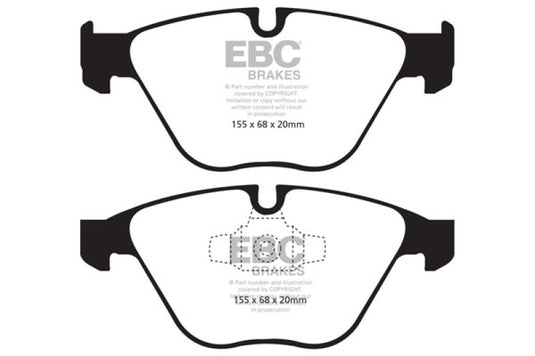 Ebc DP31512C EBC Redstuff Brake Pad Sets