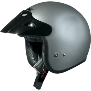 AFX FX-75 Solid Youth Helmet Silver