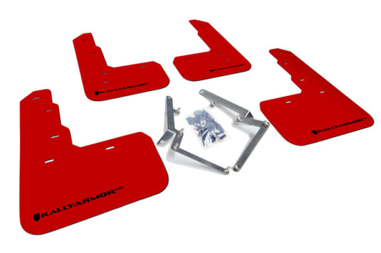 Rally Armor MF47-UR-RD/BLK RAL UR Red Flap/Blk Logo