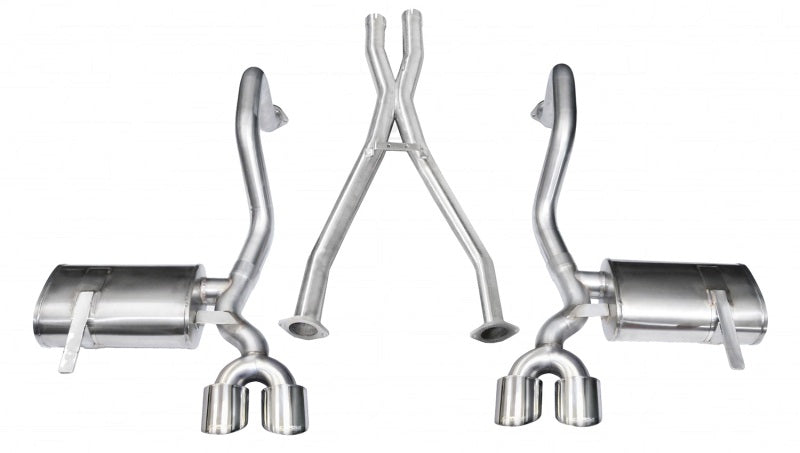 Load image into Gallery viewer, Corsa Performance 14962 COR Cat-Back + X-Pipe Xtreme
