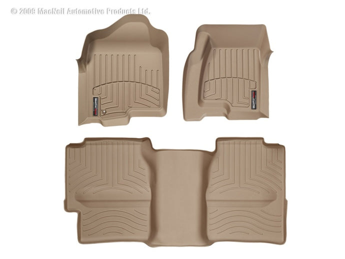 Weathertech 450031-450622 WT FloorLiner - Front - Tan