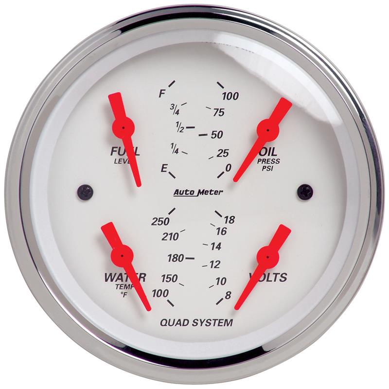 Load image into Gallery viewer, Autometer 1312 AM Arctic White Gauges

