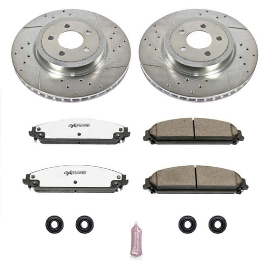 Powerstop K2560-26 PSB Z26 Street Warrior Kit
