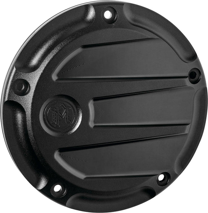 Performance Machine 0177-2075M-SMB Scallop Derby Cover - Black Ops