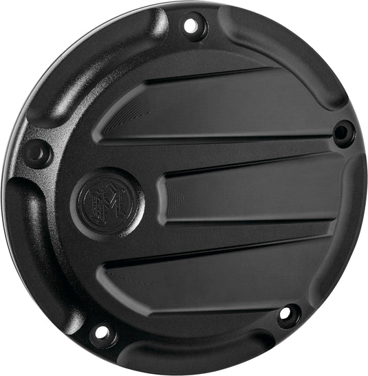 Performance Machine 0177-2075M-SMB Scallop Derby Cover - Black Ops