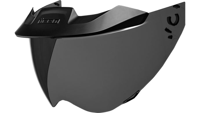 Icon Shield Replacement for Icon Motoshield Helmets - Dark Smoke